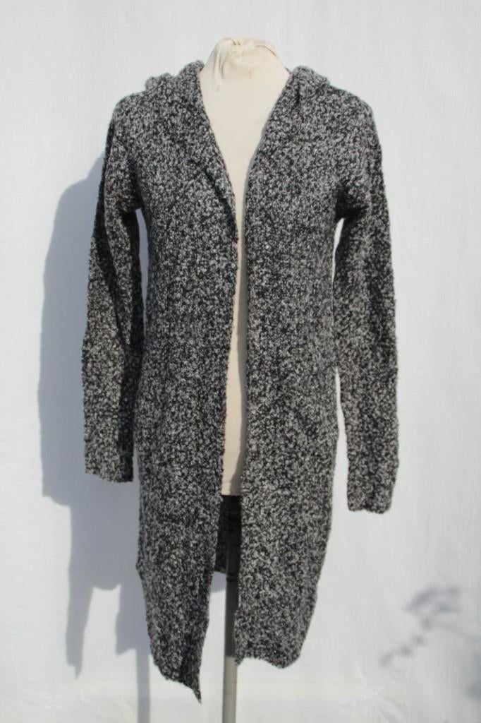 Leuk zwart-wit vest.Mt XS.Zachte stof.Merk CKH, ., Zwart, Ophalen of Verzenden, Zo goed als nieuw