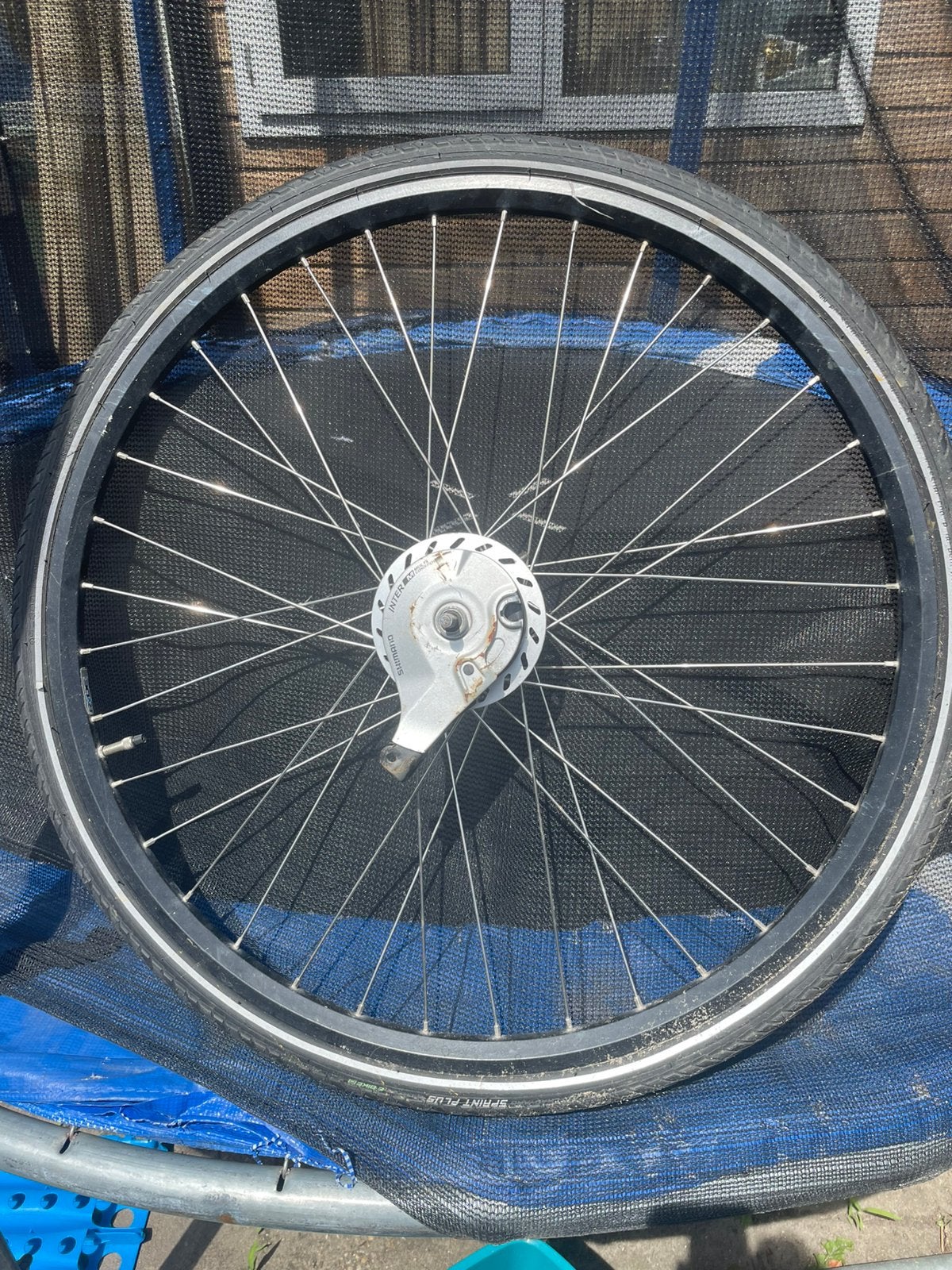Wiel  nexus shimano 8 versnelling 28 inch, Ophalen, Zo goed als nieuw, Wiel