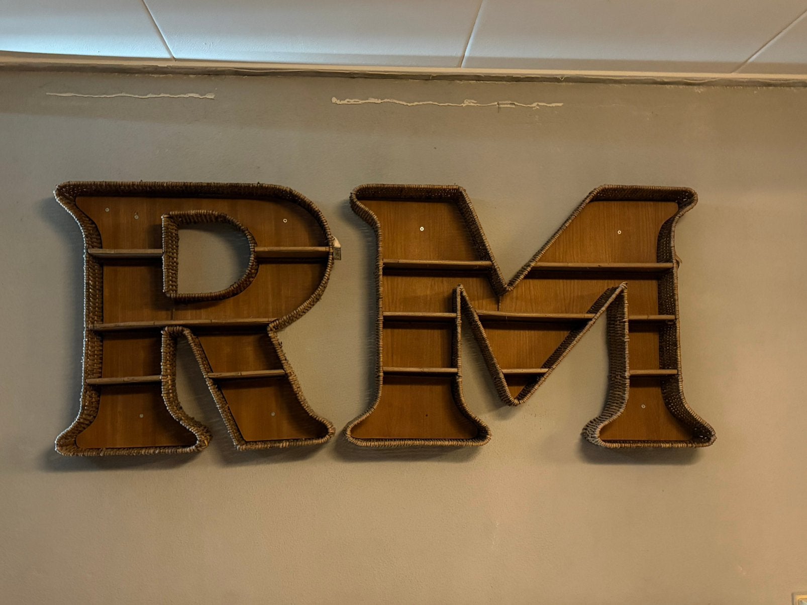 Grote Riviera maison letters, Ophalen of Verzenden, Zo goed als nieuw