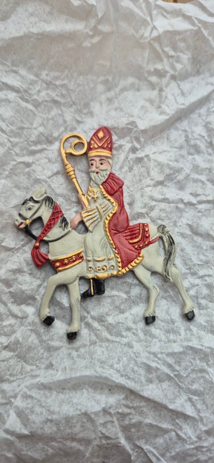 Sinterklaas Sint Nicolaas tinnen figuren, Ophalen of Verzenden