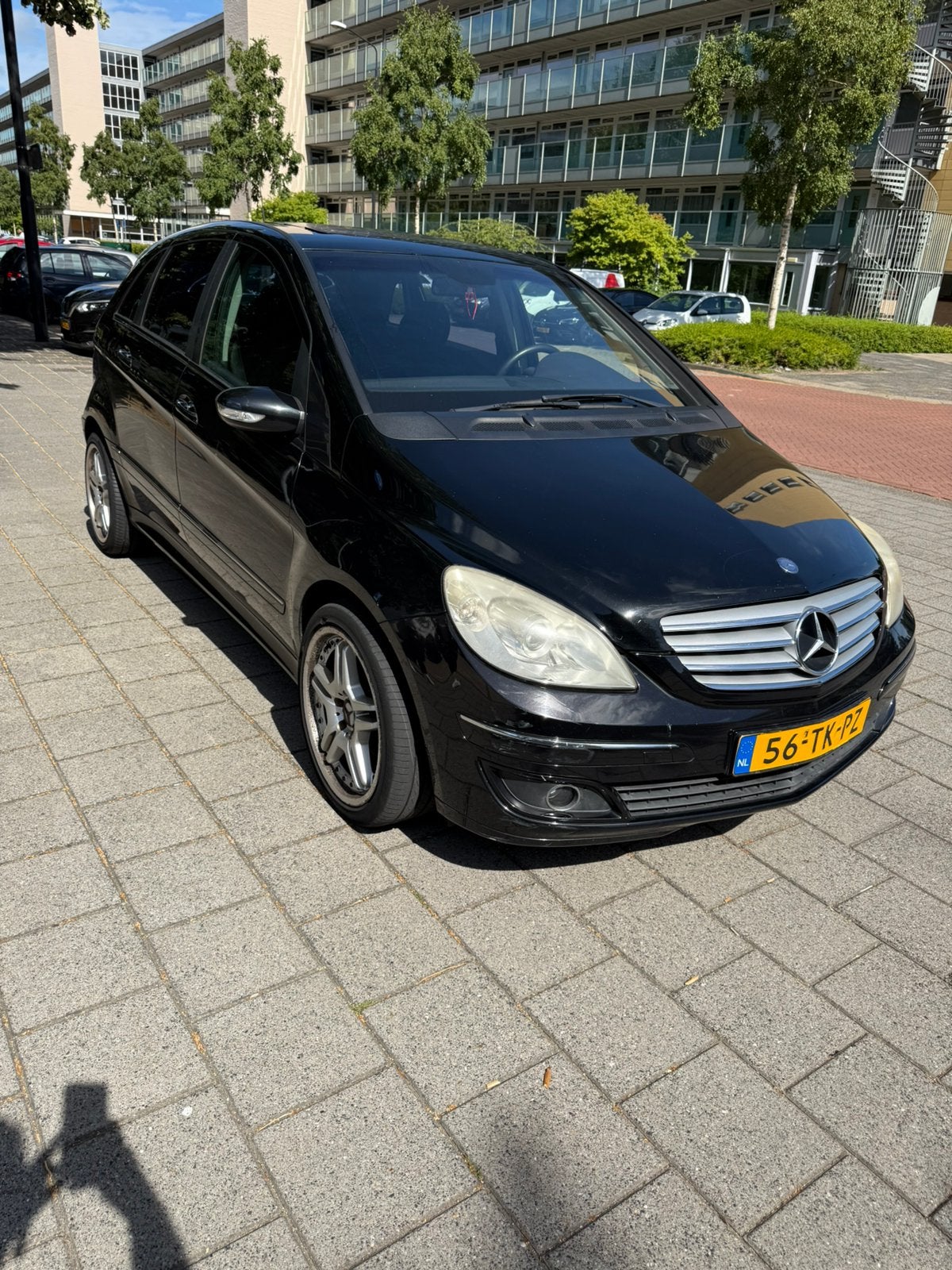 Mercedes-Benz B-Klasse 1.7 B170 5DRS 2006 Zwart, Voorwielaandrijving, Bi-Xenon koplampen, Zwart, 4 cilinders