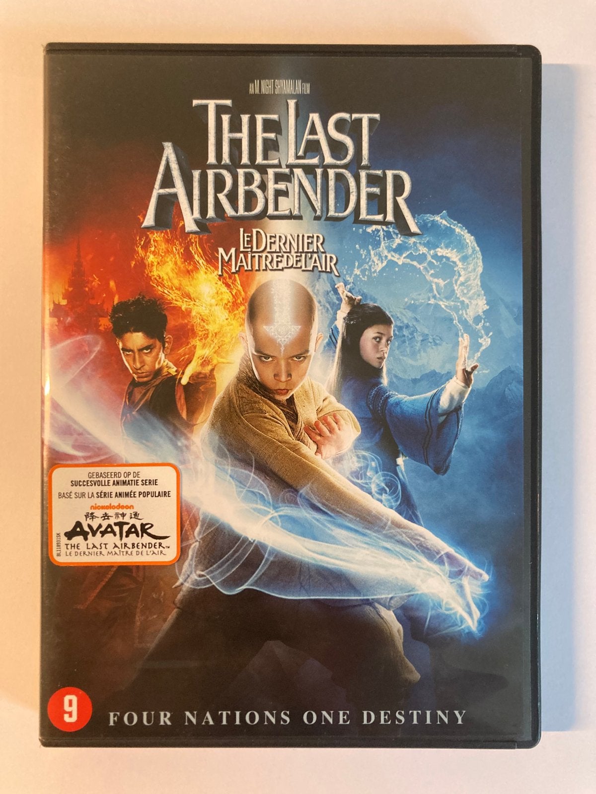 The Last Airbender, 2010 / DVD / M. Night Shyamalan, Cd's en Dvd's, Engels, Nederlands, Vanaf 9 jaar, Actie