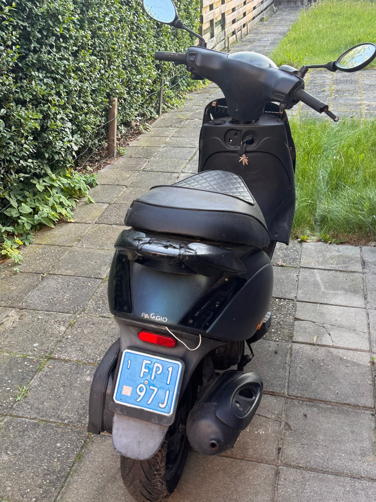 Piaggio Zip Scooter KAPOT, Ophalen, Tweetakt, Gebruikt, Maximaal 45 km/u
