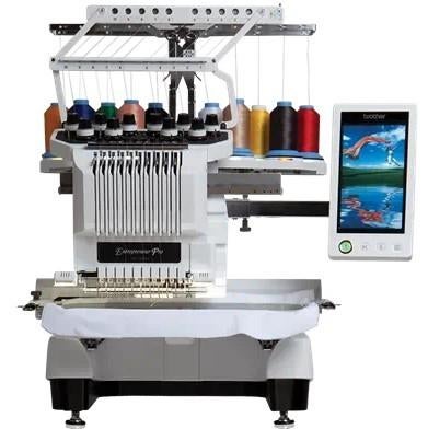 Broduurmachhine : Brother PR1000 - 10 naalden, Ophalen, Zo goed als nieuw, Breien of Haken, Machine