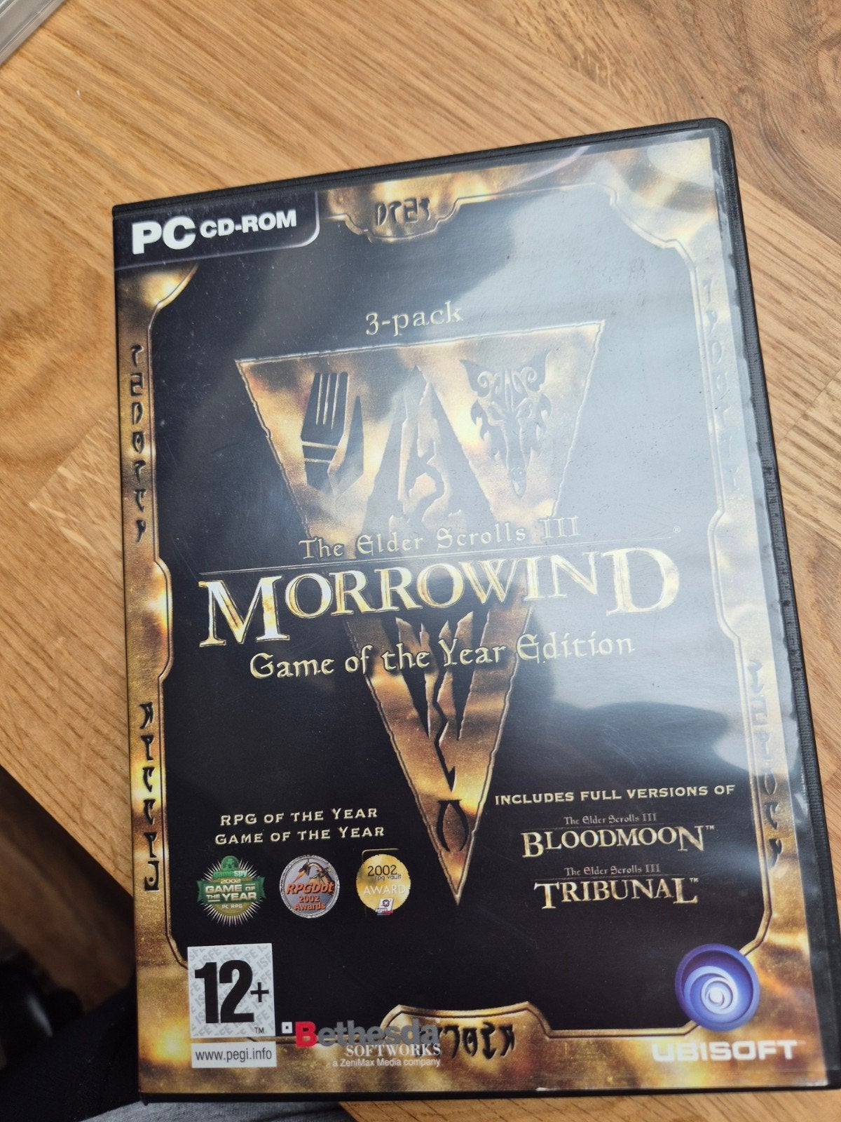 The Elder Scrolls III: Morrowind GOTY Edition PC CD-ROM, Gebruikt, 1 speler, Ophalen of Verzenden, Role Playing Game (Rpg)