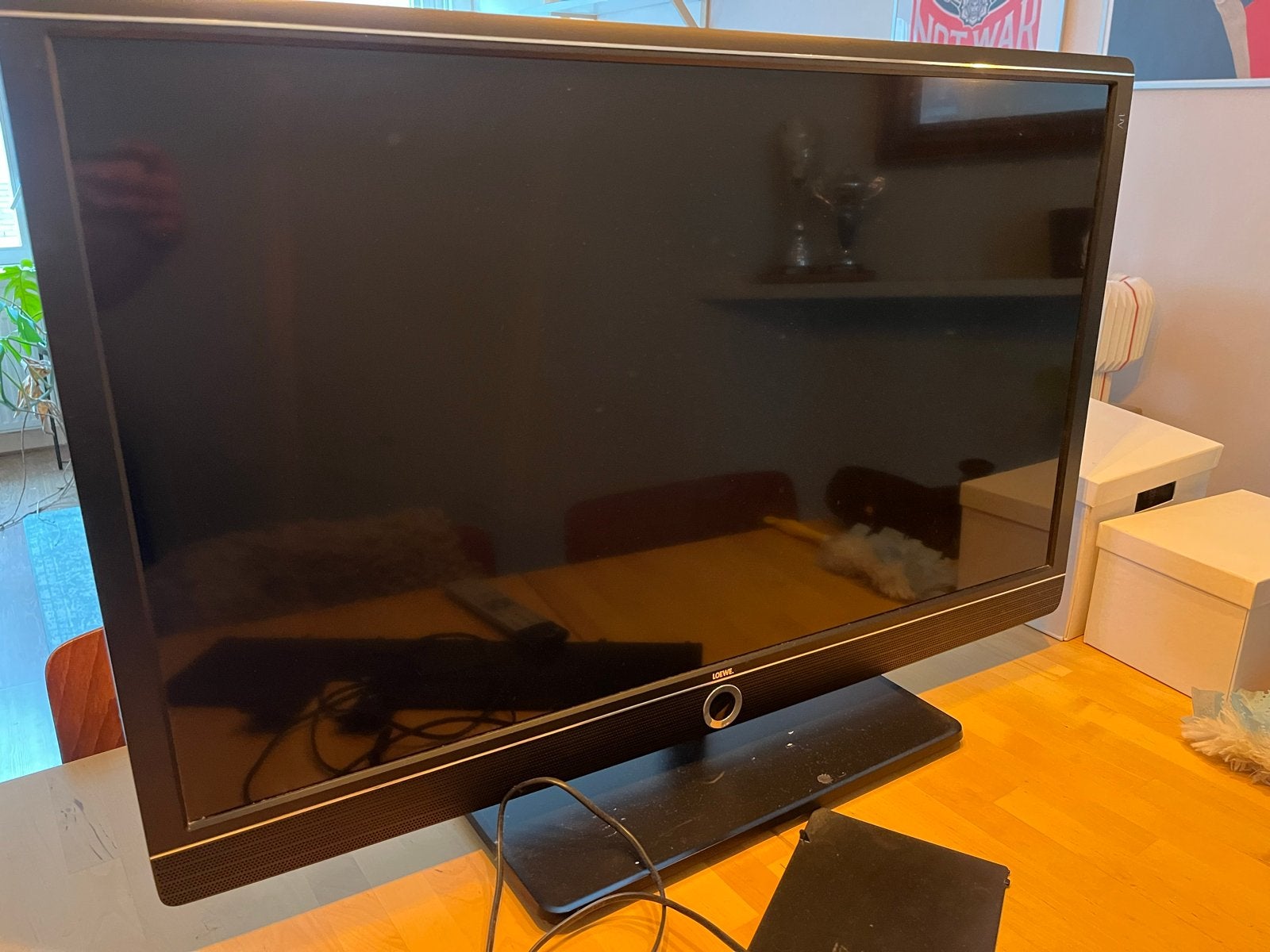 Loewe Art 40 inch TV, Gebruikt, 50 Hz, 100 cm of meer, Ophalen