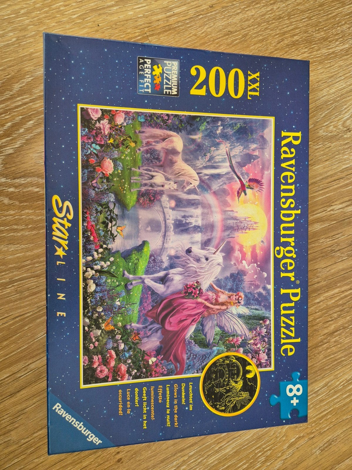 Ravensburger Star Line Puzzel 200 XXL - Eenhoorns & Feeën, Hobby en Vrije tijd, Ophalen of Verzenden, Minder dan 500 stukjes, Zo goed als nieuw
