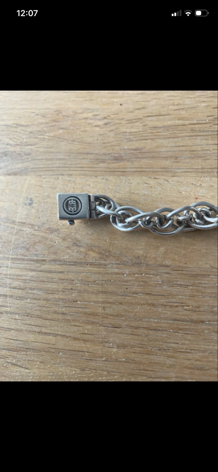 Buddha to Buddha armband zilver, Ophalen of Verzenden, Gebruikt, Zilver
