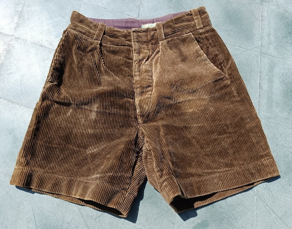 Vintage scouting welpen korte rib broek (corduroy), Ophalen of Verzenden, Gebruikt, Kleding
