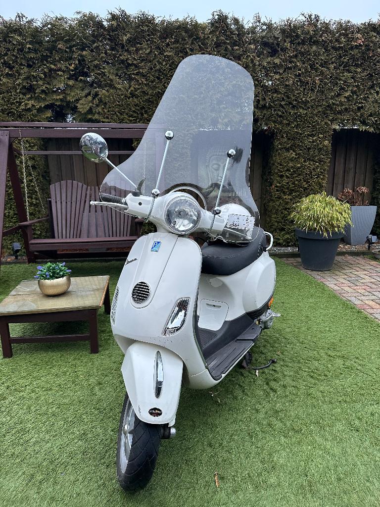Vespa LX50 4T wit, Ophalen, Gebruikt, Benzine, Vespa LX