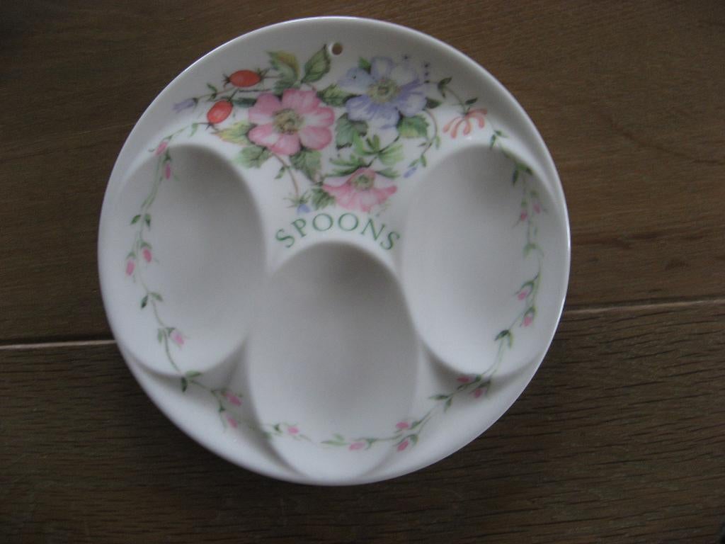 mooi amuse /eieren bordje met bloemen ( Pasen ) Spoons, Diversen, Pasen, Nieuw, Verzenden