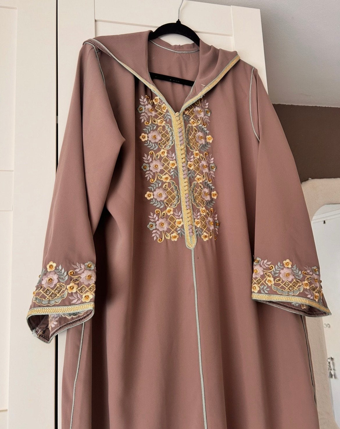 Mooie Marokkaanse djelaba jalaba maat l/xl, Kleding | Dames, Ophalen of Verzenden, Zo goed als nieuw, Maat 46/48 (XL) of groter