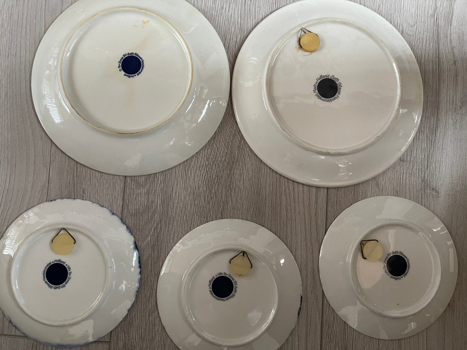 Delfs blauwe borden, Ophalen, Aardewerk, Overige stijlen, Bord(en)