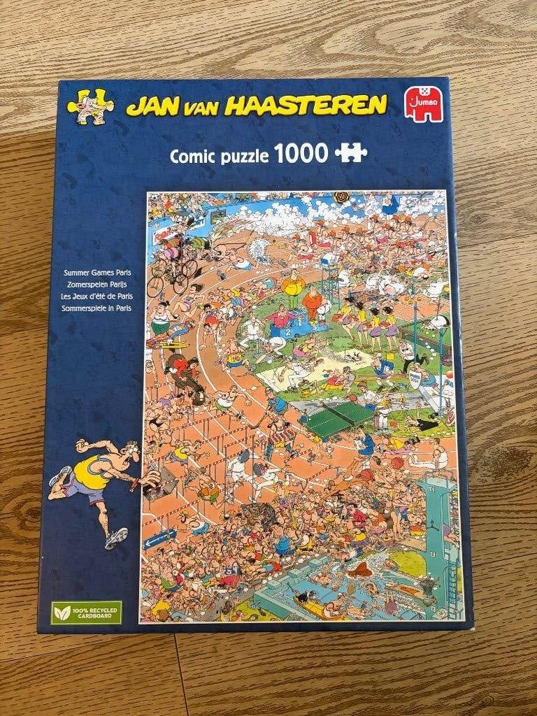 Jan van Haasteren puzzel 1000 stukjes, Ophalen of Verzenden, 500 t/m 1500 stukjes, Zo goed als nieuw, Legpuzzel