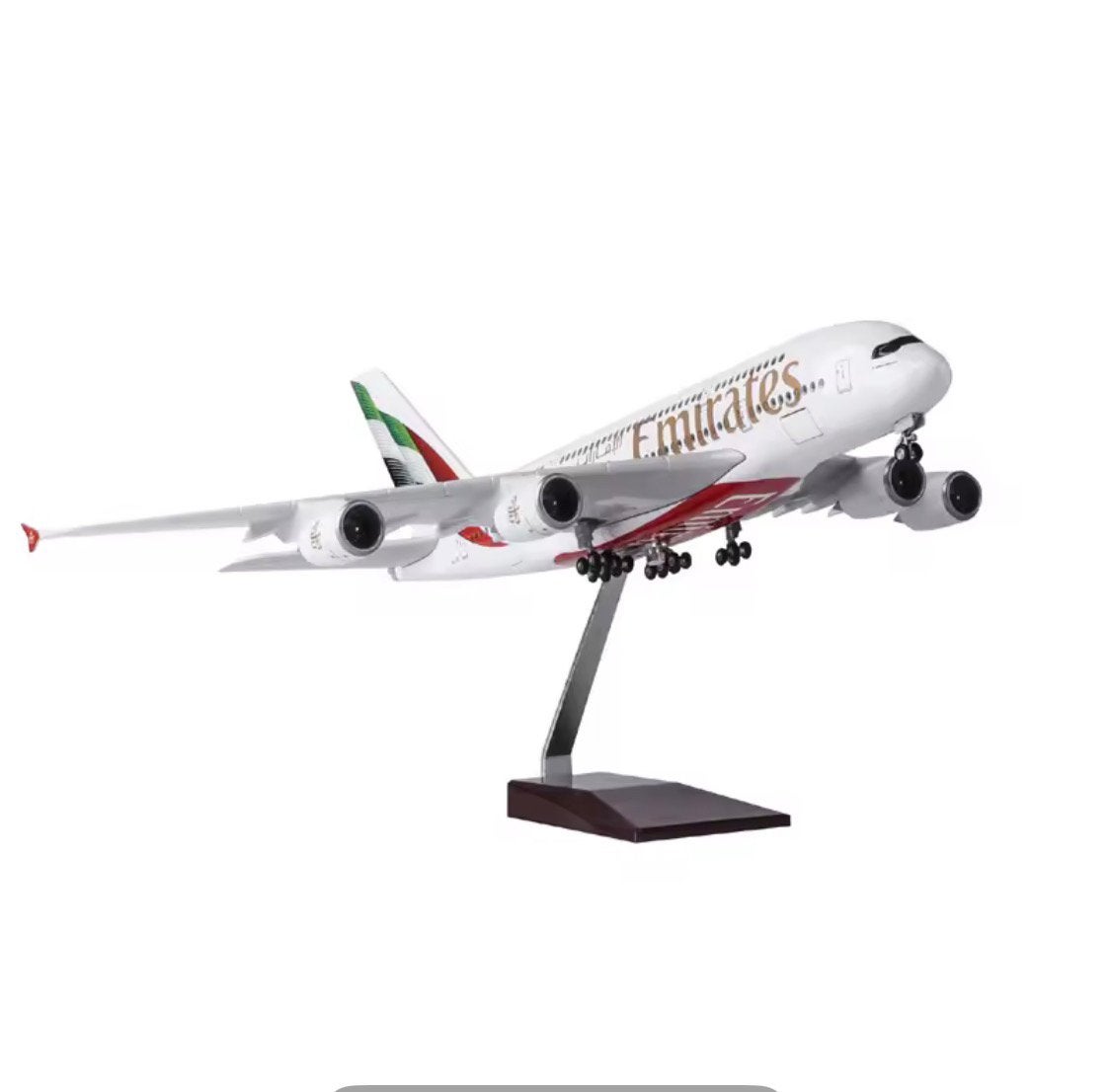 Emirates Airbus A380 Vliegtuig 1/160 Schaal Groot vliegtuig, Ophalen of Verzenden, Nieuw, Vliegtuig, Overige merken