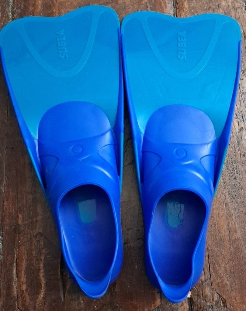 Zwemvliezen, Watersport en Boten, Ophalen, Gebruikt, Snorkelvinnen