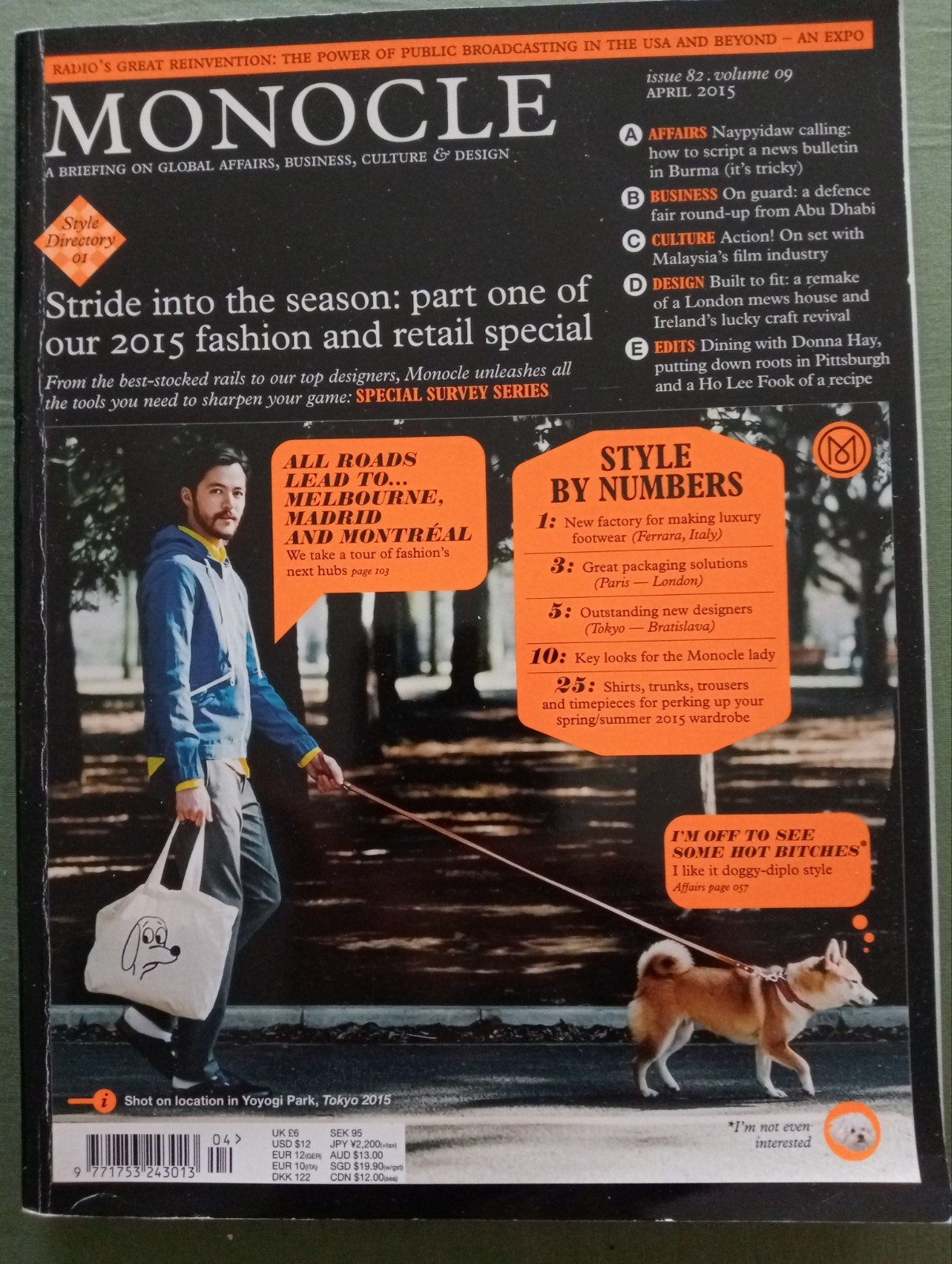 Monocle Magazine - April 2015 - Issue 82, Ophalen of Verzenden, Zo goed als nieuw, Overige typen