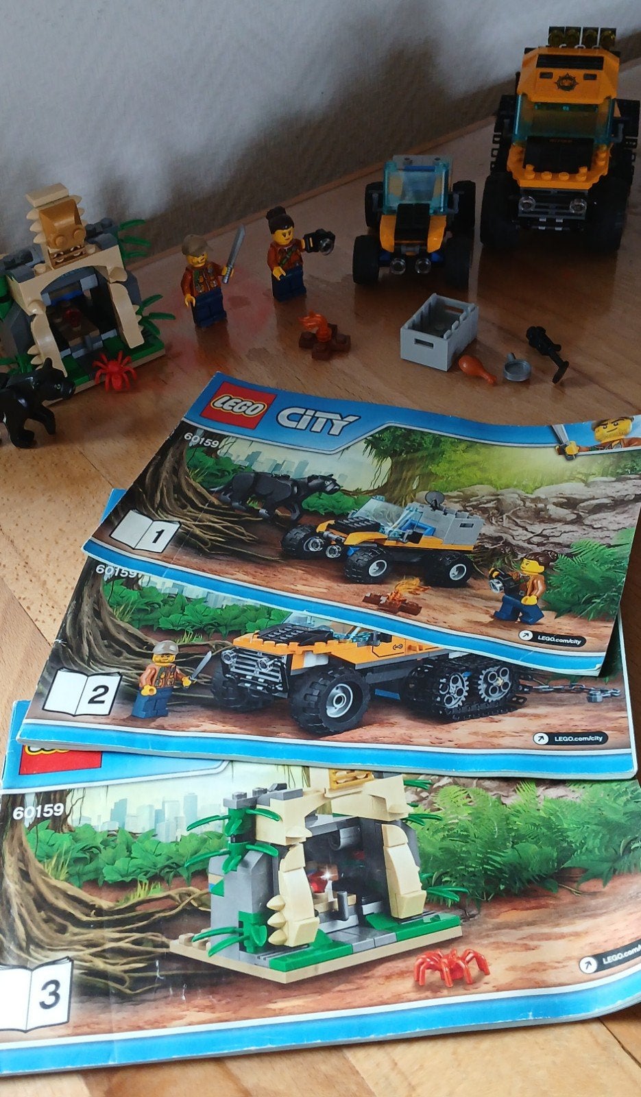 Lego City Jungle Explorers 60159 Jungle Halftrack Mission, Compleet, Lego, Ophalen of Verzenden, Complete set