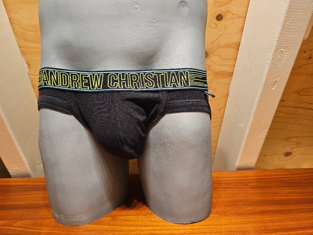 Andrew Christian Almost Naked jock string L, Ophalen of Verzenden, Zwart, Andrew Christian, Slip
