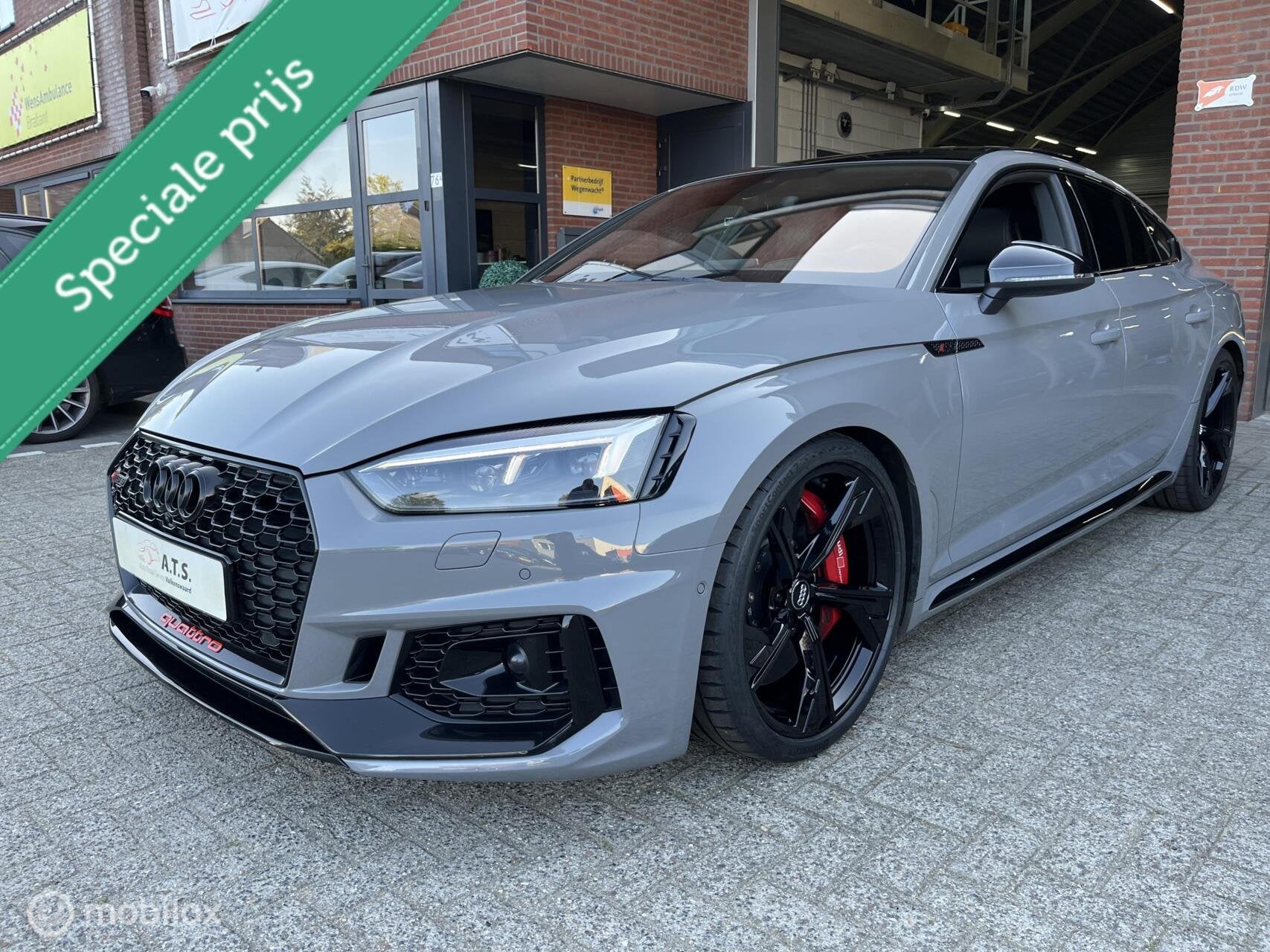 Audi RS5 2.9 TFSI QUATTRO*KERAMISCH*ACC*SCHUIFDAK*BOMVOL!, Auto's, Automaat, Gebruikt, Euro 6, RS5