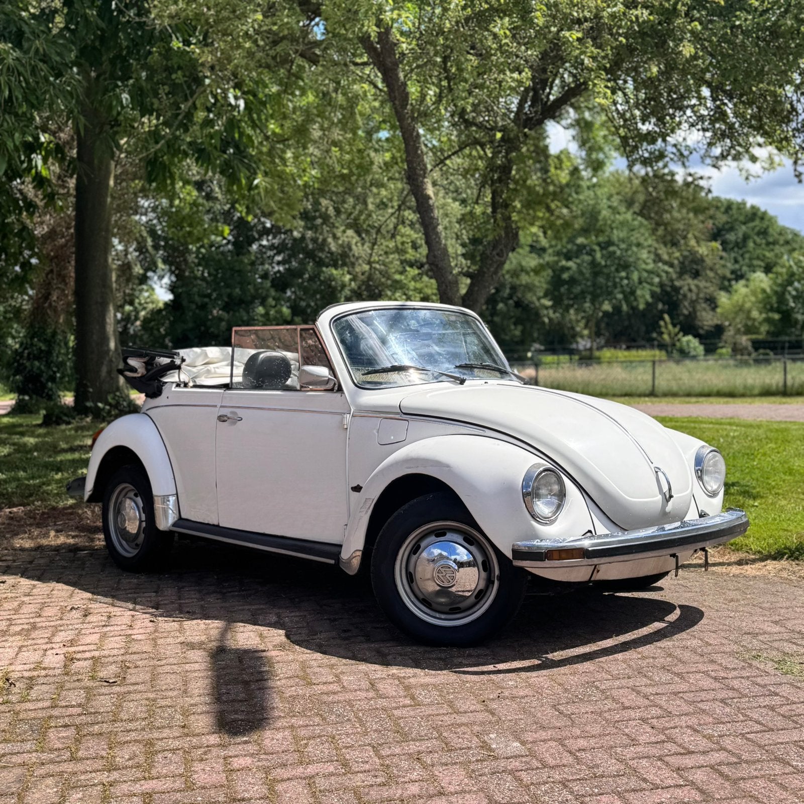 Volkswagen 1303 1.6 LS 1978 Wit, Auto's, Volkswagen, Particulier, Benzine, Cabriolet, Handgeschakeld, Geïmporteerd, Wit, Ophalen