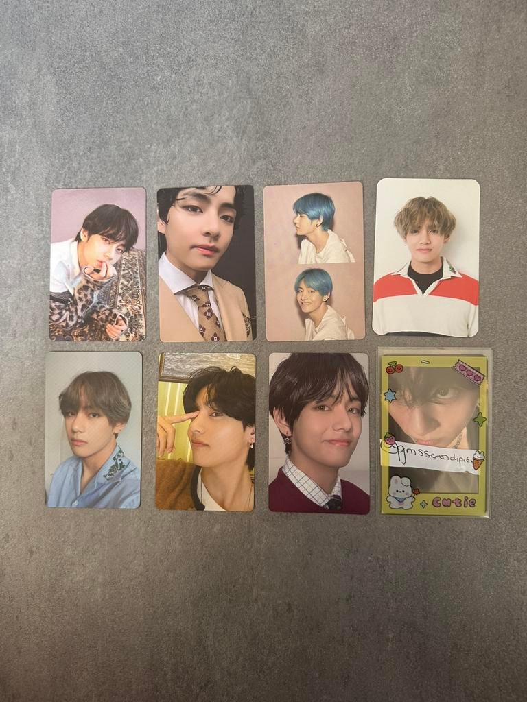 kpop bts taehyung/v pcs, Ophalen of Verzenden, Zo goed als nieuw, Foto of Kaart