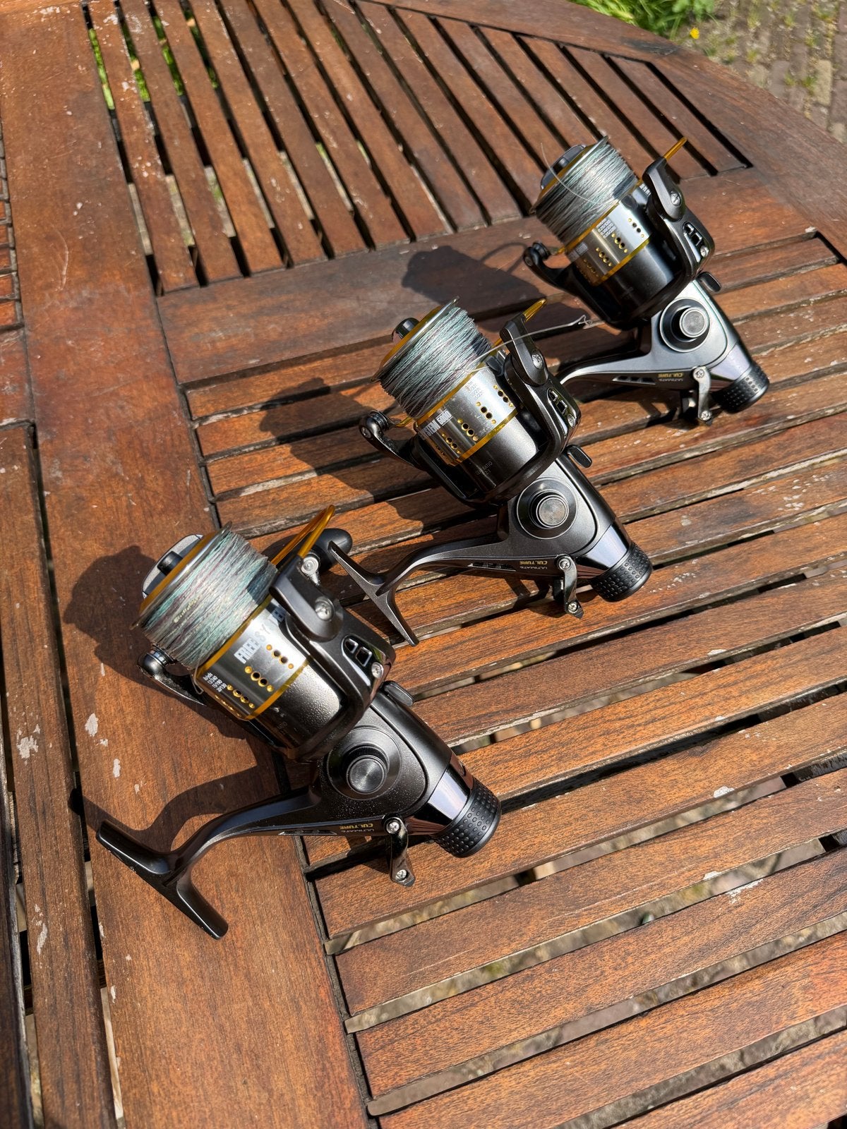 Ultimate Culture Molens met Baitrunner - Set van 3, Ophalen of Verzenden, Gebruikt, Molen