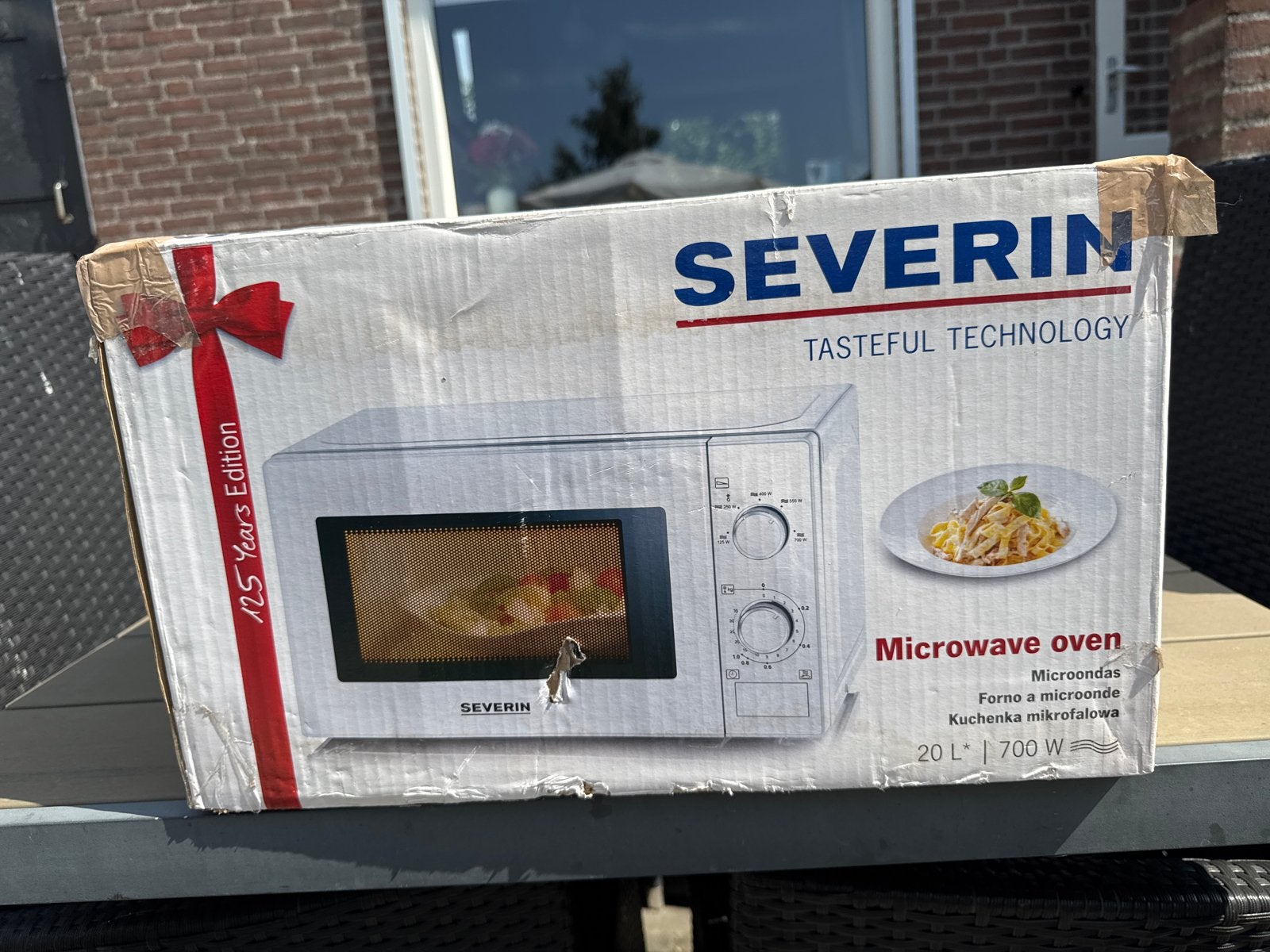 Severin Magnetron 20L 700W - Nieuw in doos, Witgoed en Apparatuur, Magnetrons, Nieuw, Vrijstaand, Magnetron, Minder dan 45 cm