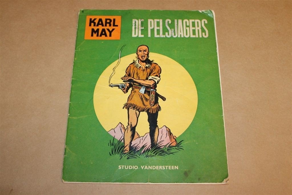 De Pelsjagers — Karl May 4, Vandersteen Strip 1963, Eén stripboek, Ophalen of Verzenden, Gelezen