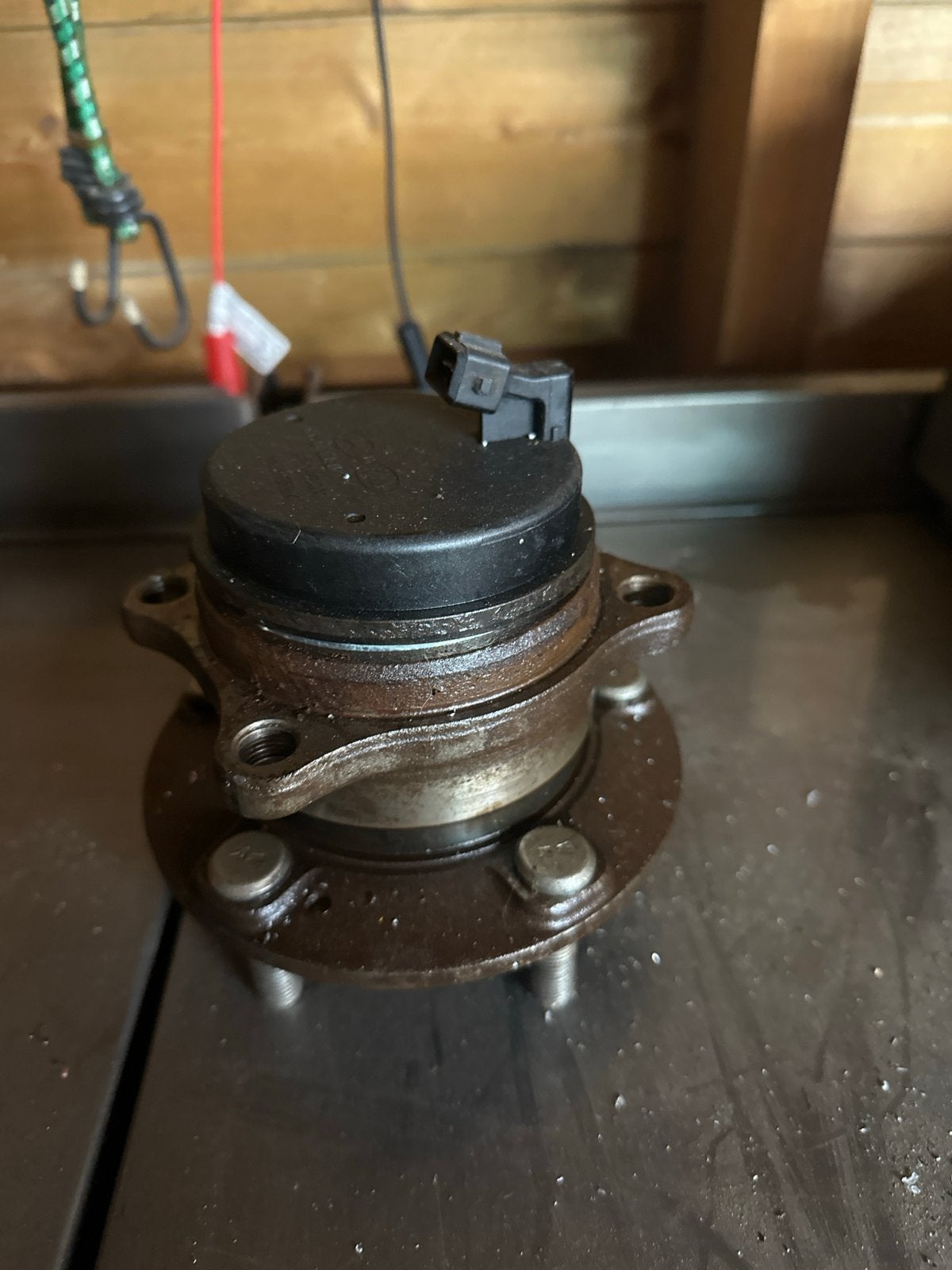 Gebruikt wiellager met ABS-sensor, Ophalen of Verzenden, Gebruikt