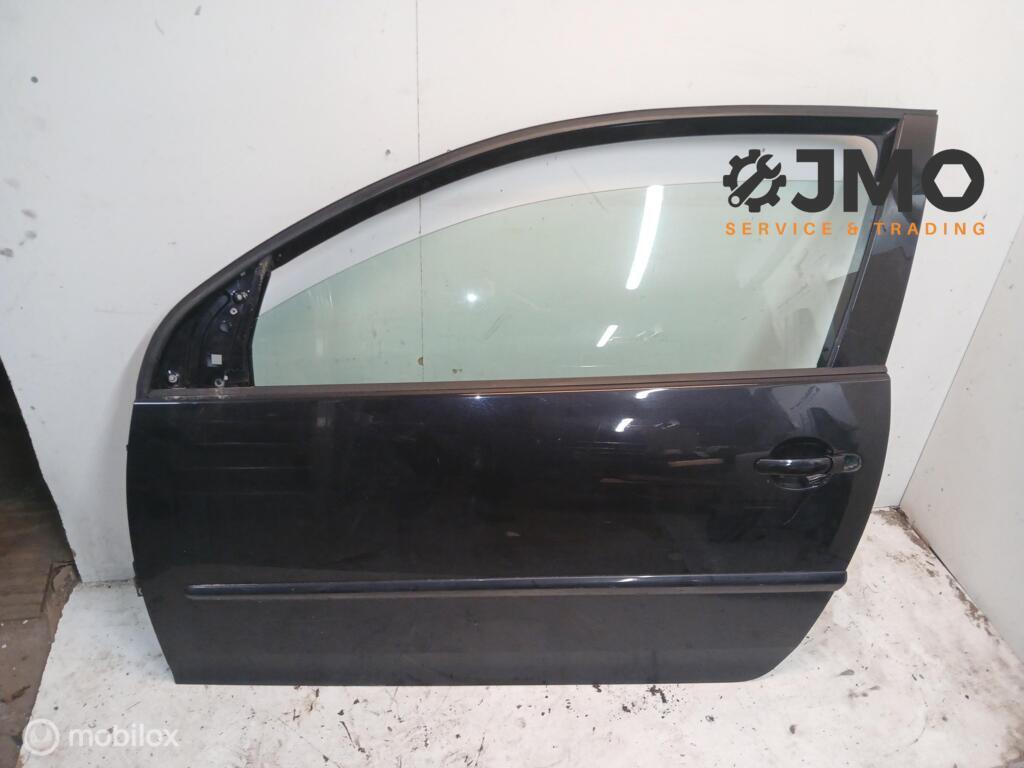 Portier linksvoor LC9Z  3-deurs VW Golf V GTI 2003-2008, Auto-onderdelen, Gebruikt, Voor, Ophalen of Verzenden, Volkswagen
