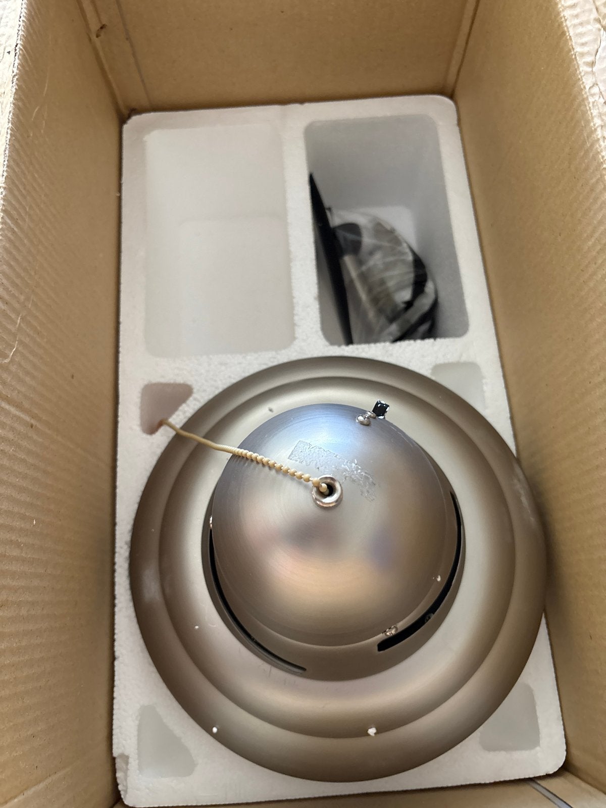 Havana Plafondventilator Zilver - 105 cm, Ophalen, Gebruikt, Plafondventilator