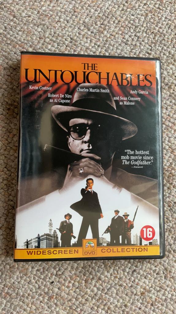 THE UNTOUCHABLES., Vanaf 12 jaar, Ophalen of Verzenden, Zo goed als nieuw, Actiethriller