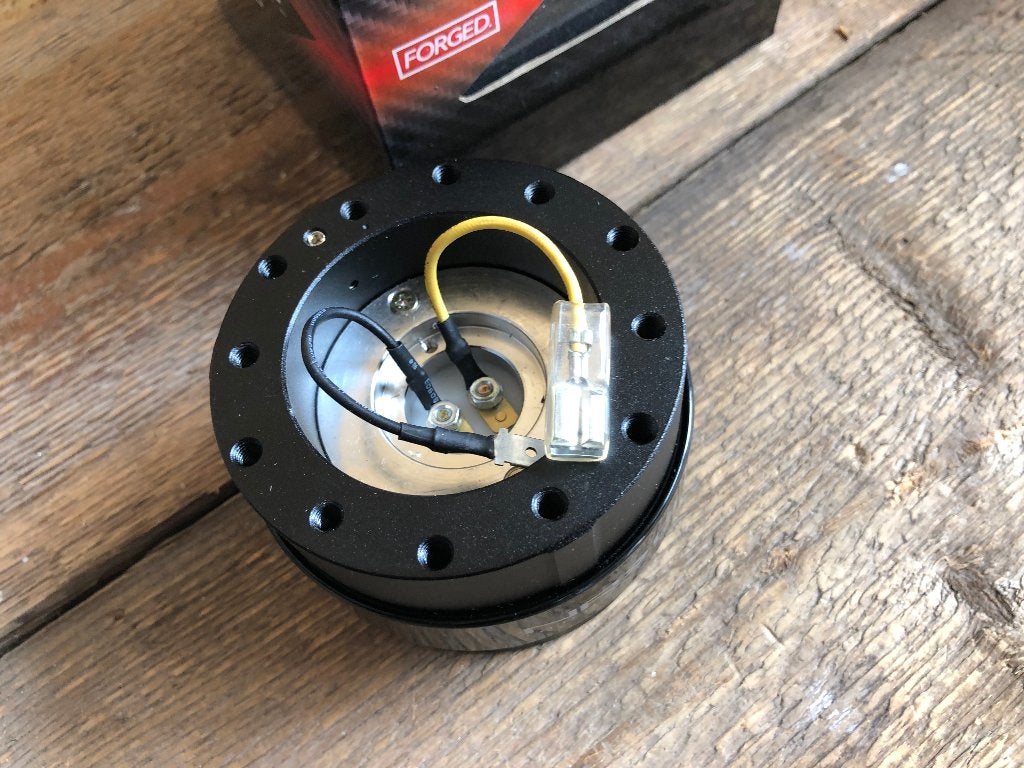 NRG Gen 2.0 Quick release hub zwart stuurnaaf snapoff, Ophalen of Verzenden