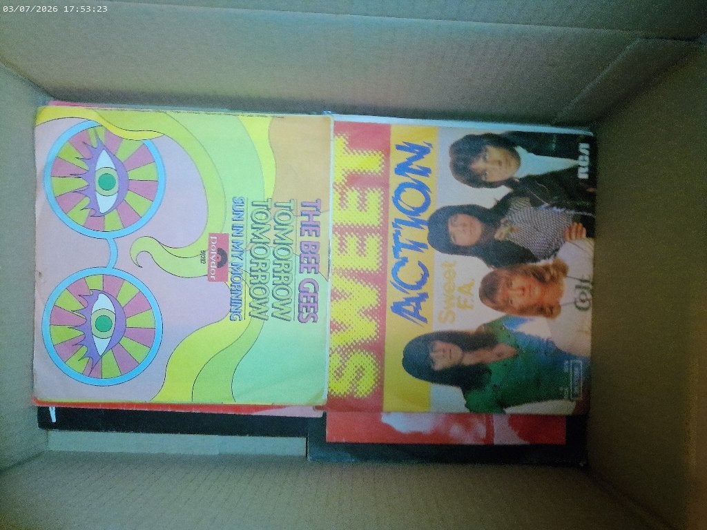 partij verzameling vinyl singles, Gebruikt, 7 inch, Ophalen of Verzenden, Pop