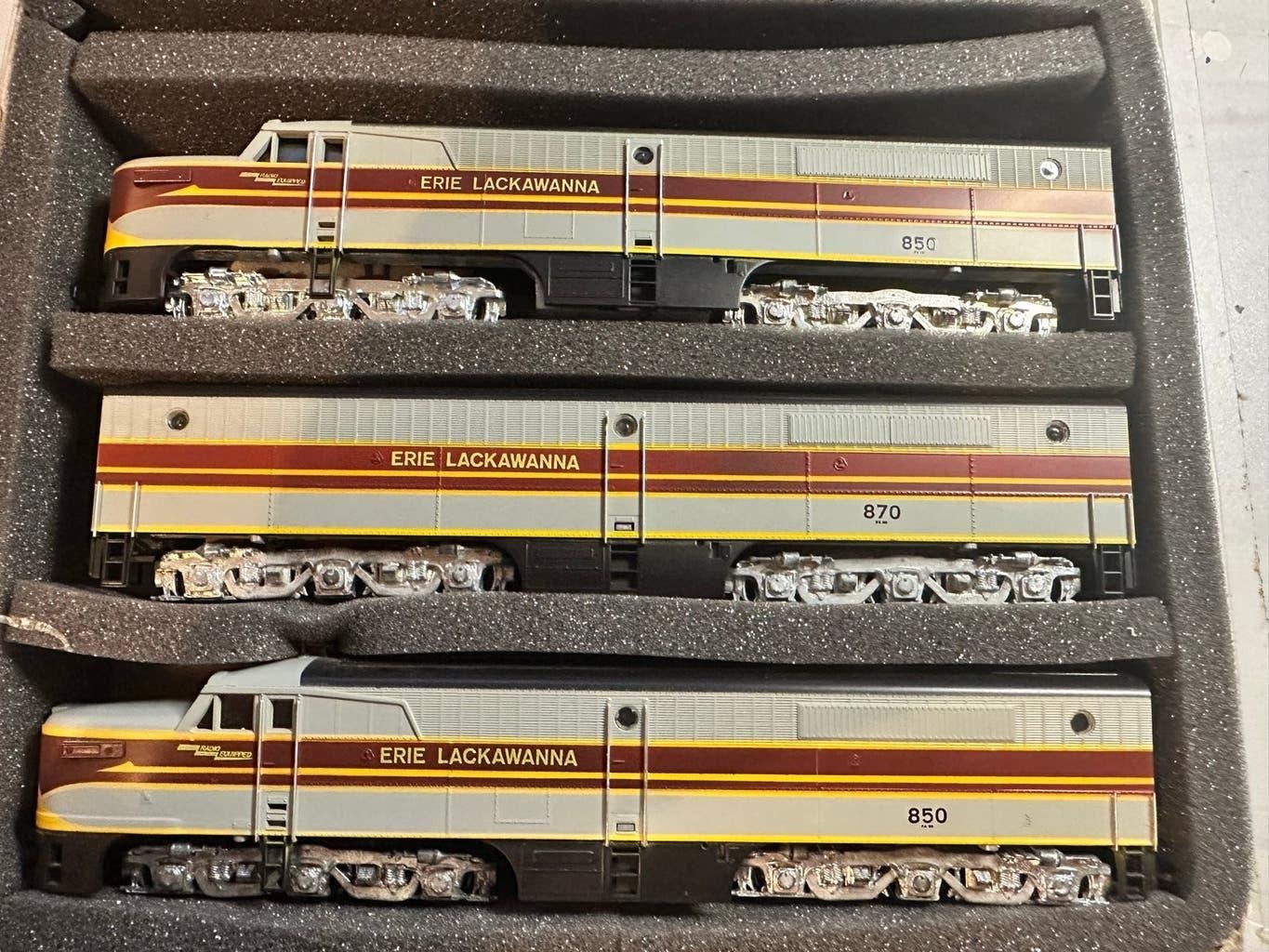 Athearn ALCO PA-1 Diesellocomotief Erie Lackawanna, Hobby en Vrije tijd, Overige merken, Gebruikt, Ophalen of Verzenden, Analoog