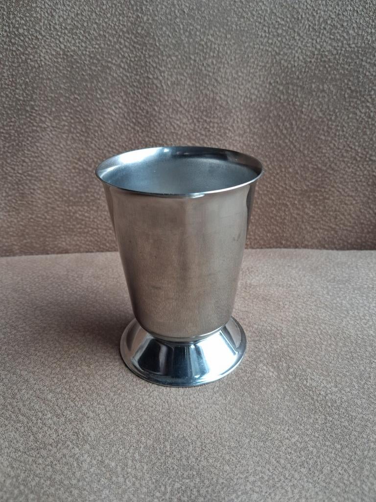 Vintage Alfra Alessi Lepelvaasje / Beker – Ettore Alessi –, Huis en Inrichting, Overige materialen, Gebruikt, Overige typen, Ophalen of Verzenden
