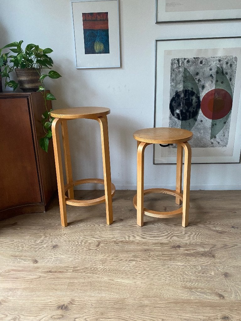 Vintage IKEA Frosta barkrukken, Ophalen, Gebruikt, Hout