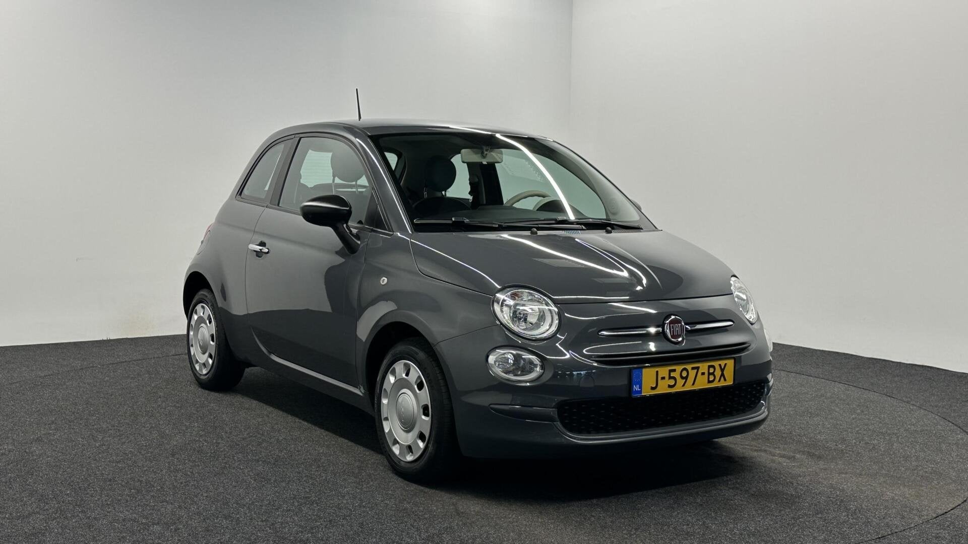 Fiat 500 1.0 Hybrid Pop AIRCO 37000 KM., Voorwielaandrijving, Stof, Euro 6, Met garantie (alle)