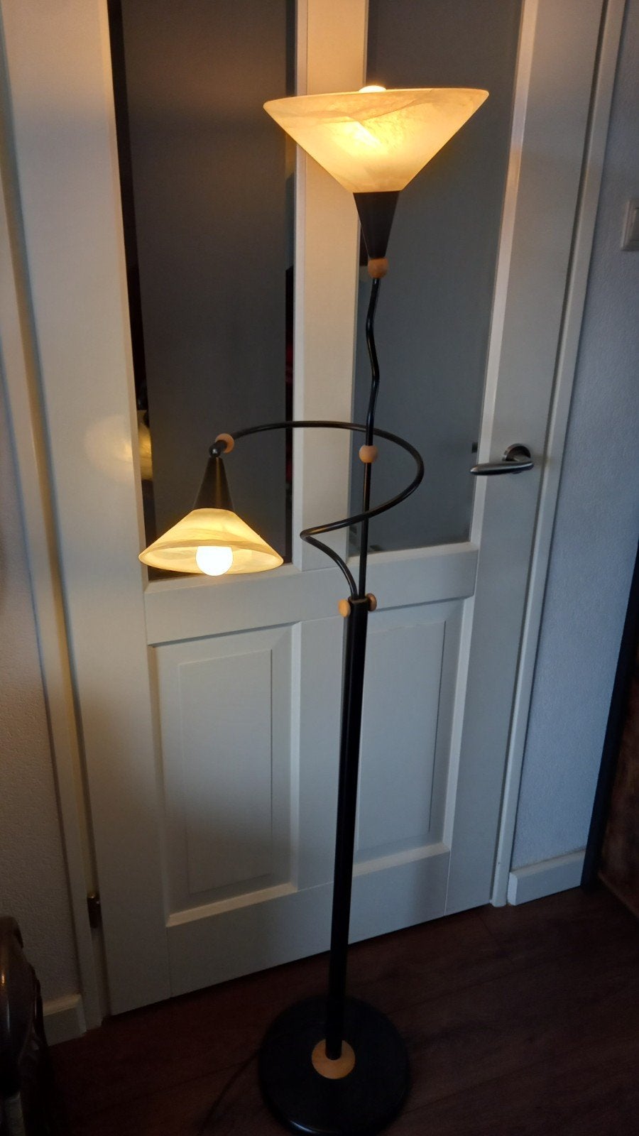 Vloerlamp, Huis en Inrichting, Ophalen of Verzenden, Gebruikt, 150 tot 200 cm