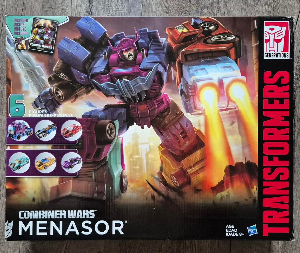 Transformers Combiner Wars G2 Menasor, Verzamelen, Transformers, Overige generaties, Ophalen of Verzenden, Zo goed als nieuw, Decepticons