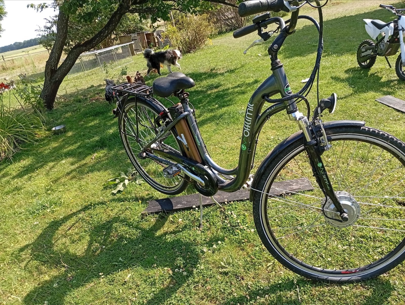 Gebruikte elektrische fiets - Okmio, Gebruikt, 51 tot 55 cm, 30 tot 50 km per accu, Ophalen