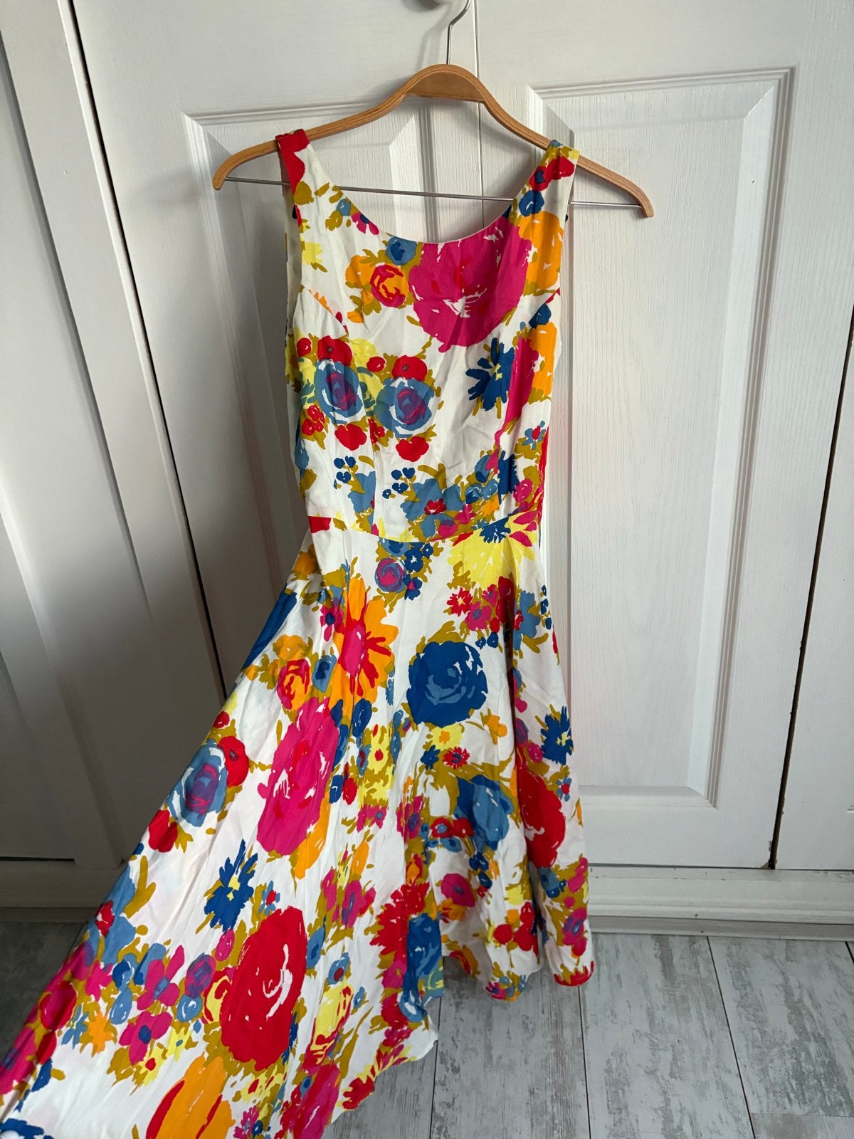 Zomerse bloemenjurk, Phase Eight maat M, Kleding | Dames, Jurken, Maat 38/40 (M), Overige kleuren, Verzenden, Zo goed als nieuw