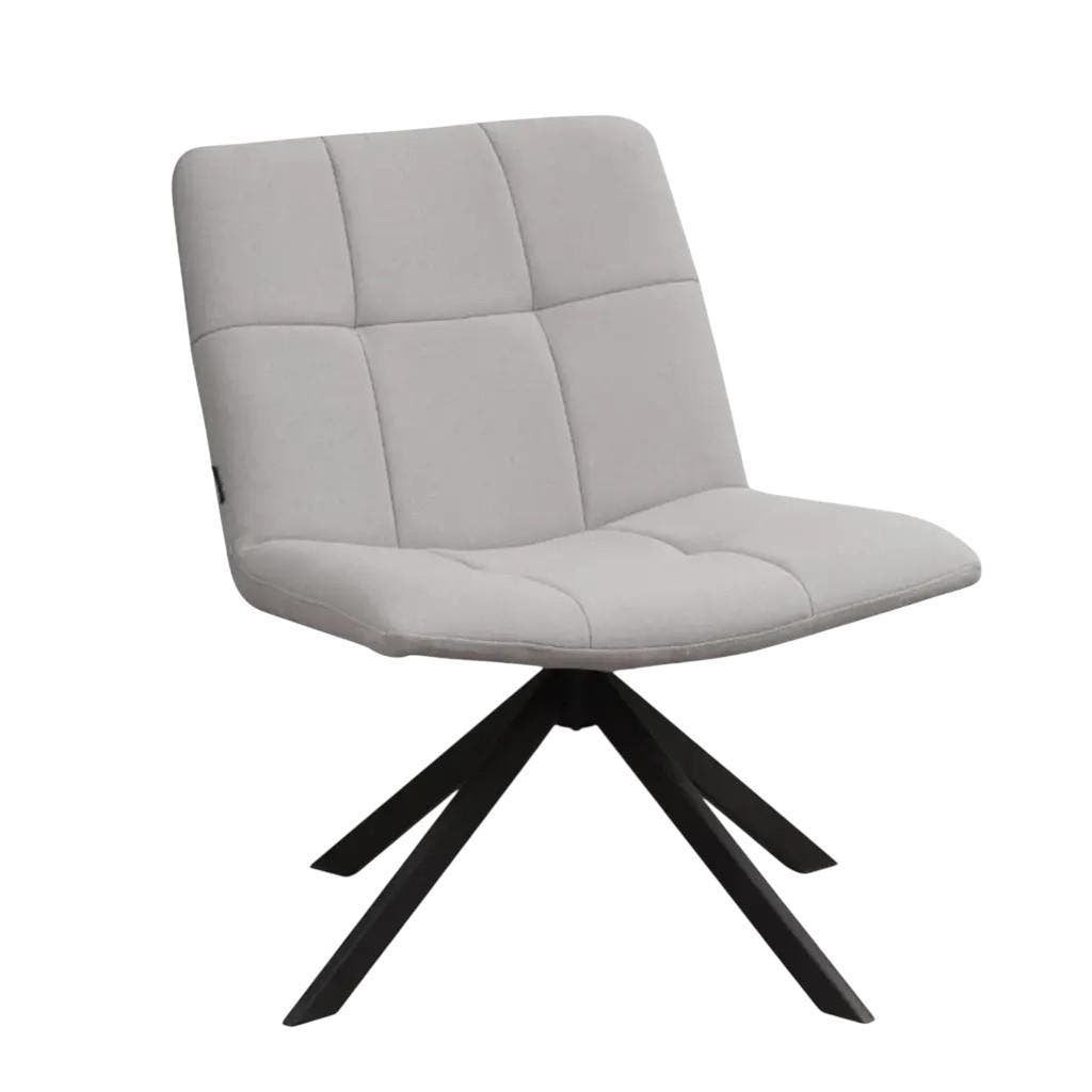 MN Block Draaibare Vierpoot Fauteuil, Huis en Inrichting, Fauteuils, Nieuw, Stof, 50 tot 75 cm, 75 tot 100 cm, Ophalen of Verzenden