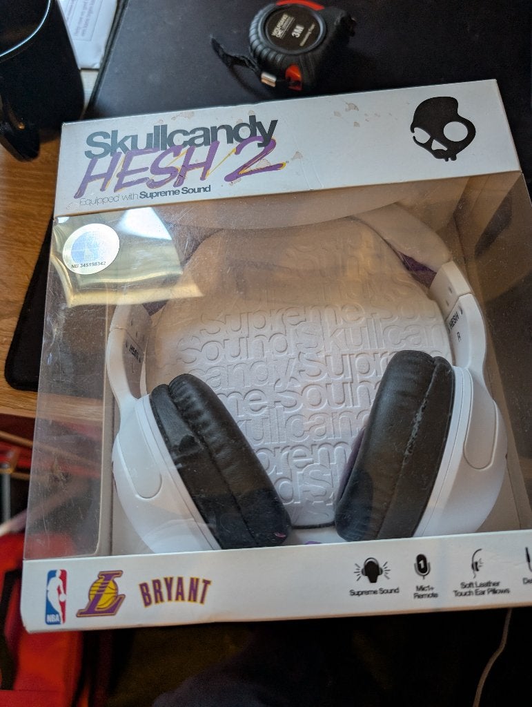 koptelefoon skullcandy la lakers, Audio, Tv en Foto, Koptelefoons, Overige merken, Overige typen, Nieuw, Ophalen of Verzenden