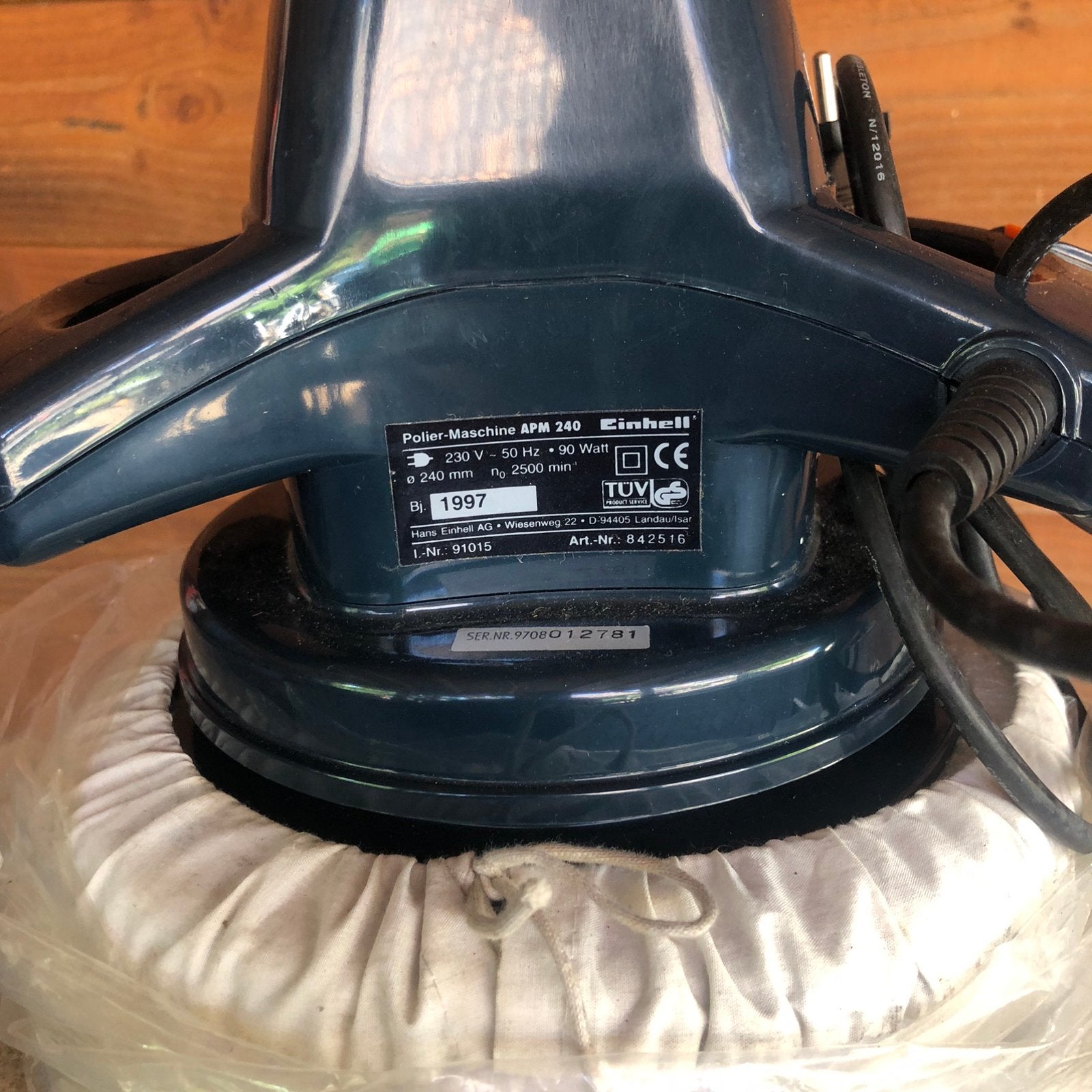 Polijst machine €5.00, Ophalen, Zo goed als nieuw, 1200 watt of meer