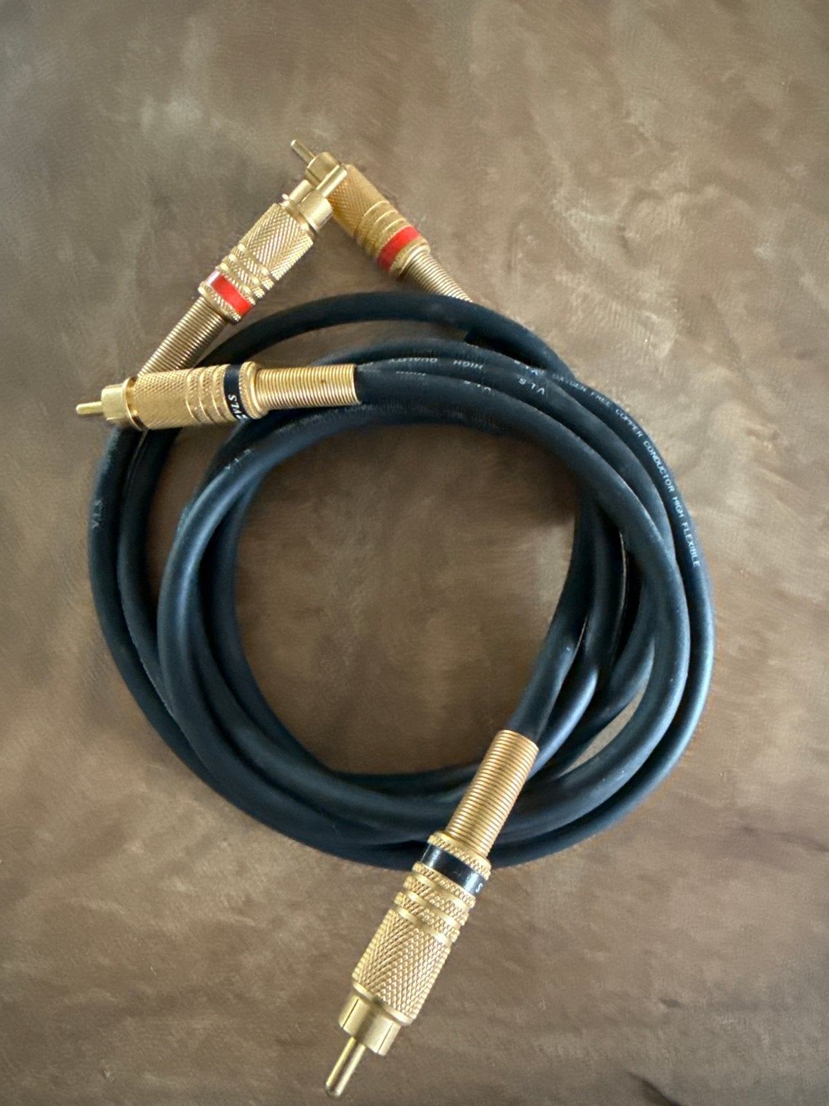 twee VLS High Quality RCA interlink kabels, Ophalen of Verzenden, Gebruikt, Minder dan 2 meter, Interlink-kabel