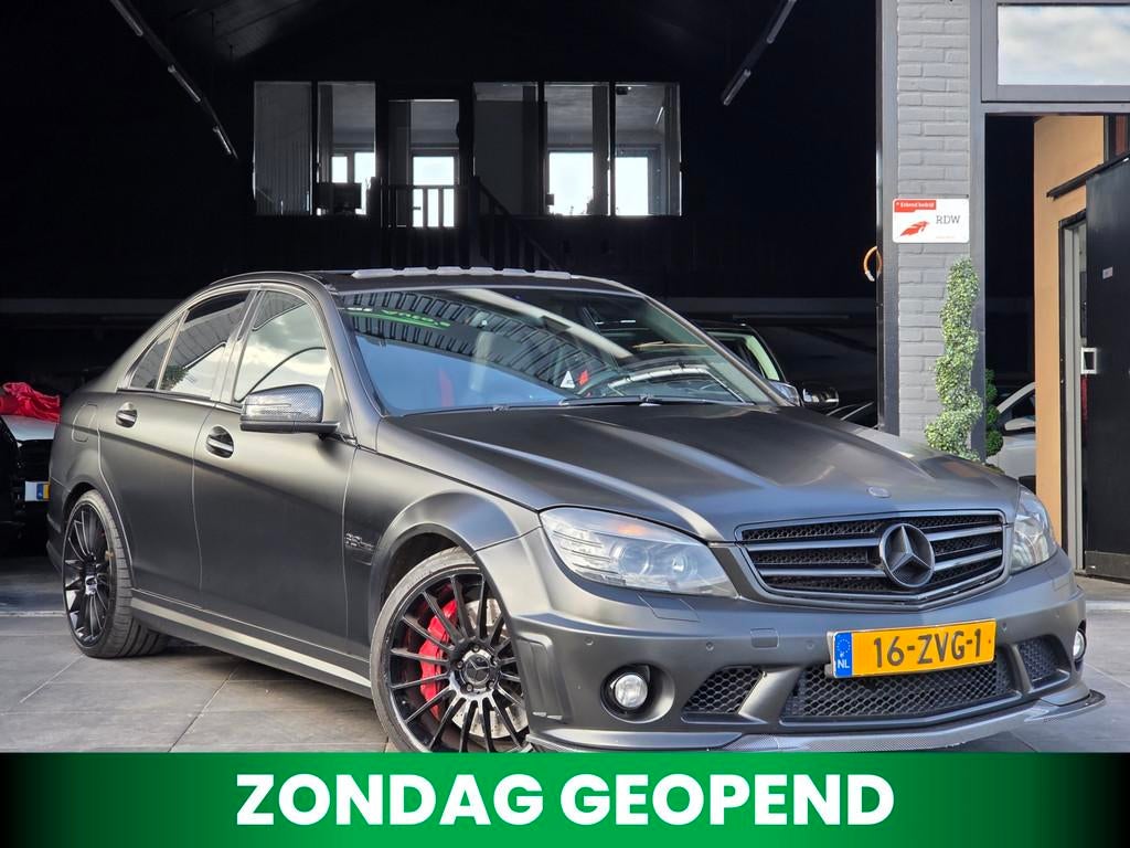 Mercedes-Benz C-klasse AMG 63|Memory|Pano|YoungTimer|Satijn, Automaat, Achterwielaandrijving, Leder, Bedrijf