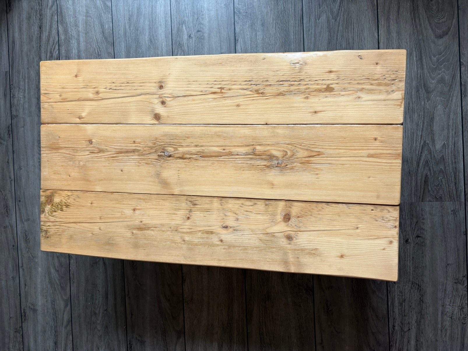 Salontafel op wielen, industriële look., Ophalen