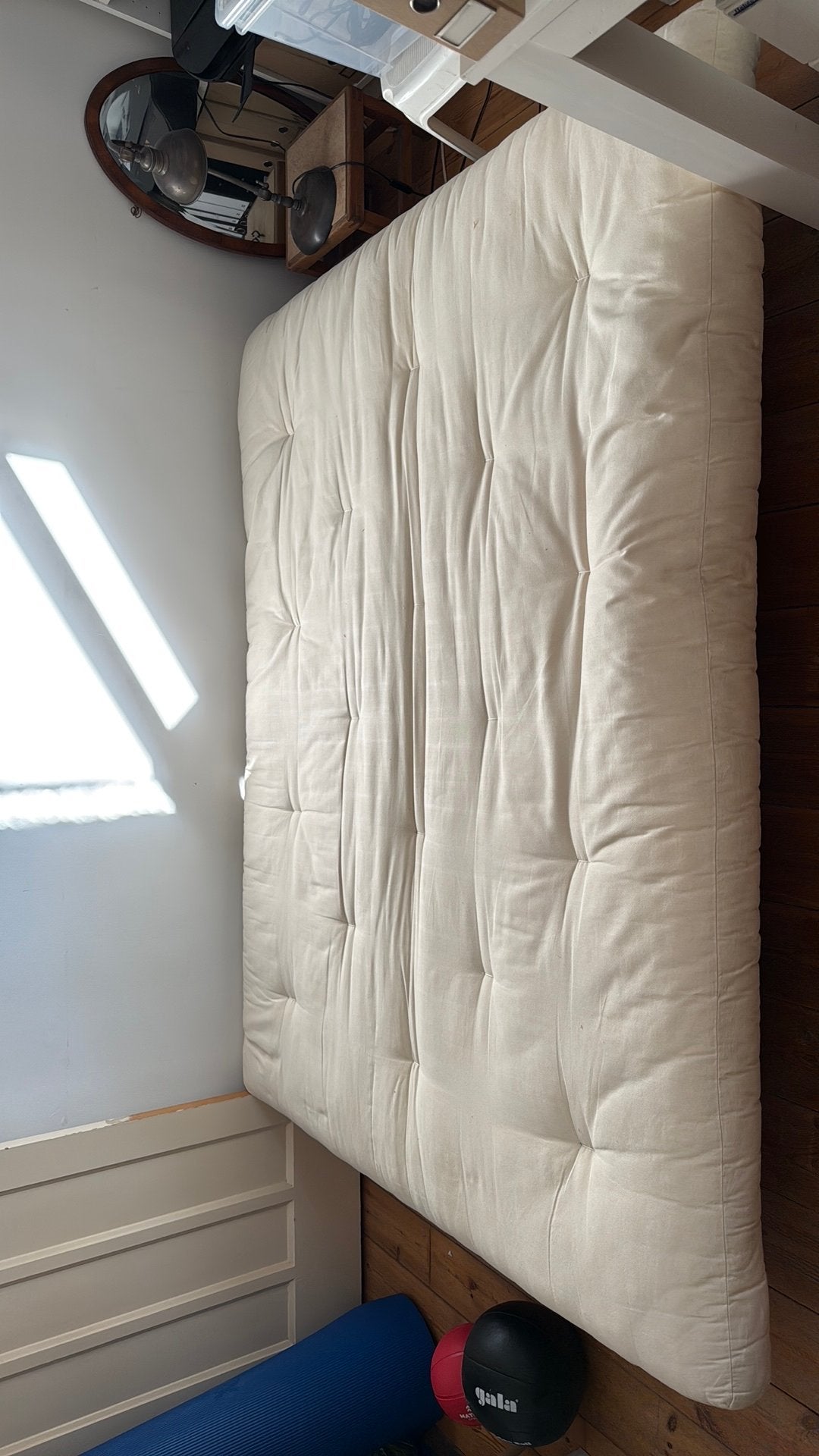 Futon, japans matras, Ophalen, Gebruikt, Twijfelaar, Matras